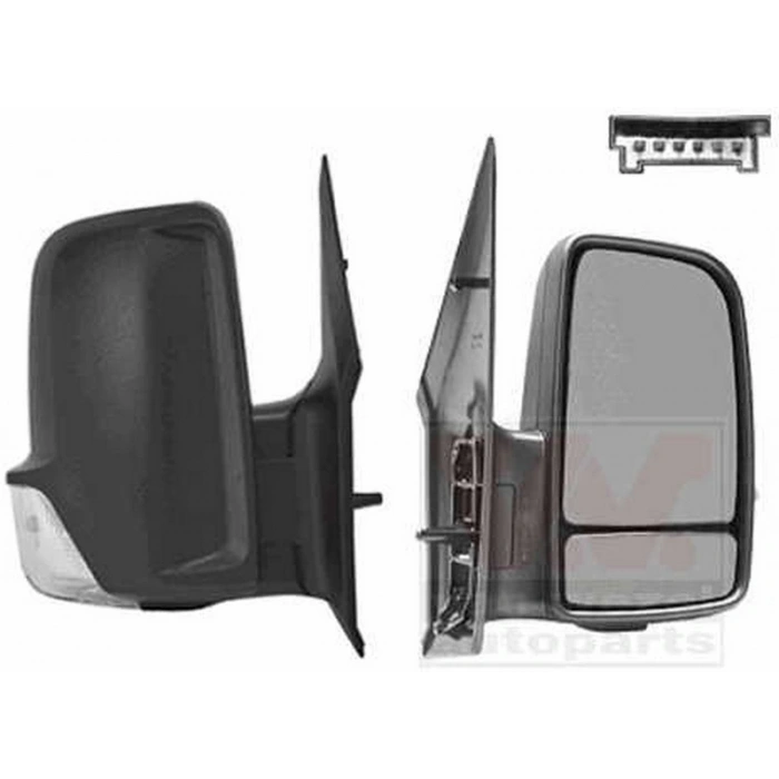 Volkswagen Crafter 2006  Dış Dikiz Aynası Sağ  (Oem No:2E1857502F)