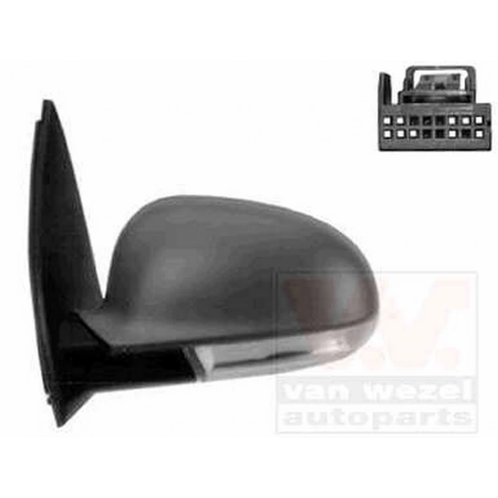 Volkswagen Golf5 2004 2009 Dış Dikiz Aynası Sol Elektrikli  Vm 197Ehpal (Oem No:1K1857507Dc)