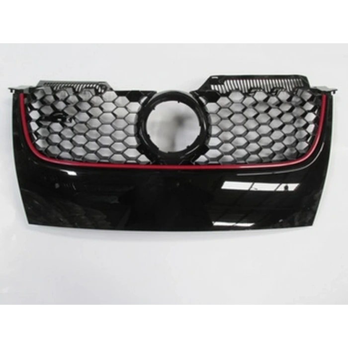 2005-2009 Volkswagen Golf 5 Ön Panjur Siyah (Kırmızı Çıtalı) (Gtı) (Tw) (Adet) (Oem No:1K0853651E)