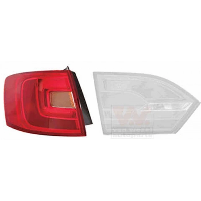 Stop Lambası Jetta 11= Dış Sol (1 Adet) (Oem No: 5C6945095E)
