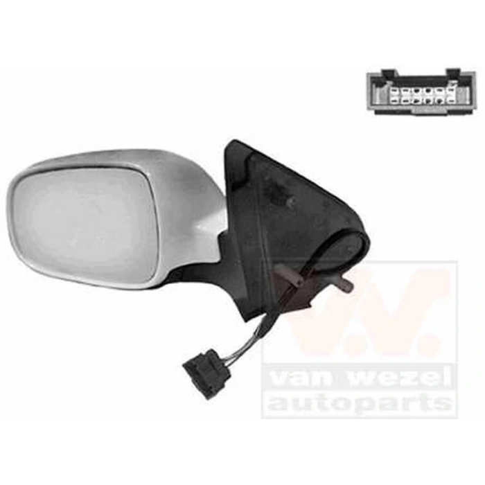 Volkswagen Polo 99 01 Dış Dikiz Aynası Sol  (Oem No:6N1857507H)