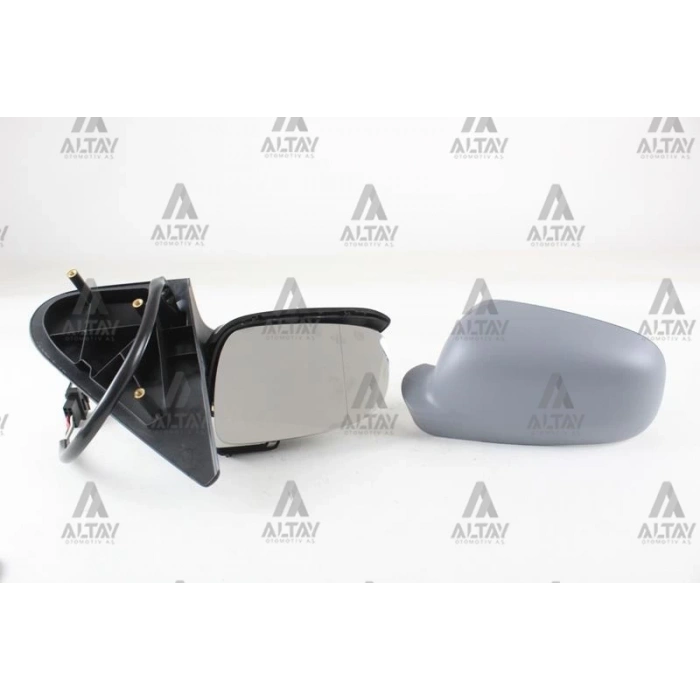 Volkswagen Polo 1999-2001 Dış Dikiz Aynası Elektrikli, Astarlı Sol (Oem No:6N1857507H01C) (Adet)