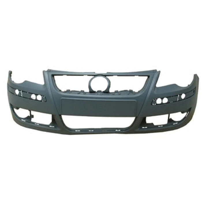 Volkswagen Polo 5 2005-2009 Ön Tampon Siyah (Sis - Bant - Panjur Delikli (Tek Farlı Tip) (Tw) (Adet) (Oem No:6Q0807217Egru)