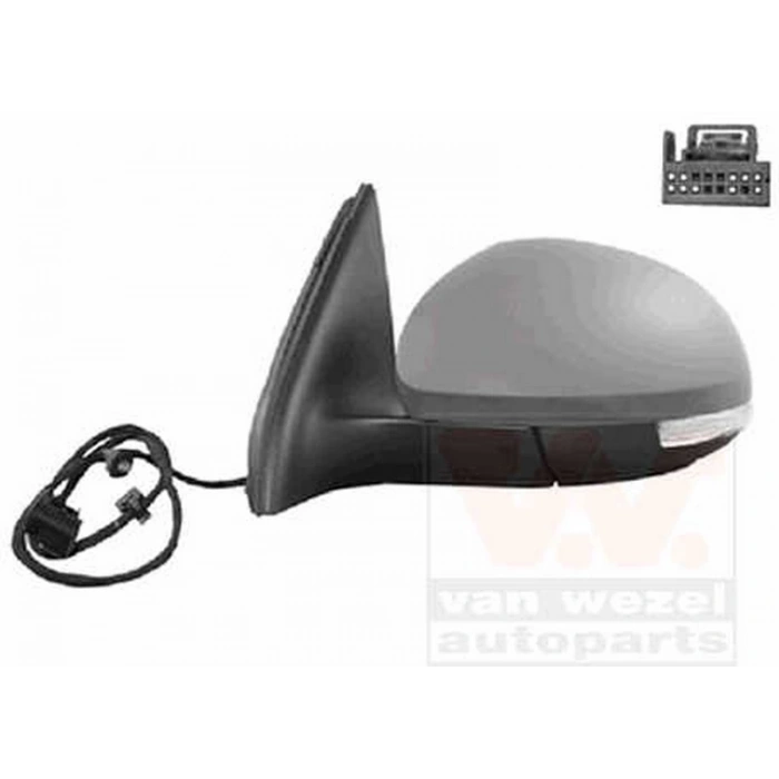 Volkswagen Tiguan 2007  Dış Dikiz Aynası Sol Elektrikli  Vm 383Ehpal (Oem No:5N1857507P)