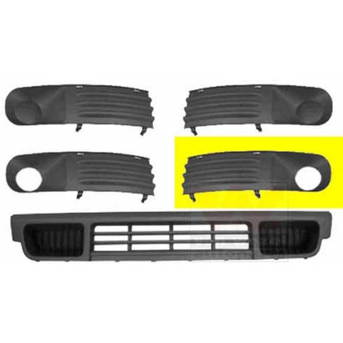 Volkswagen T5 2004 2010 Sis Far Kapağı Sol Sıslı (Oem No:7H0807489B)