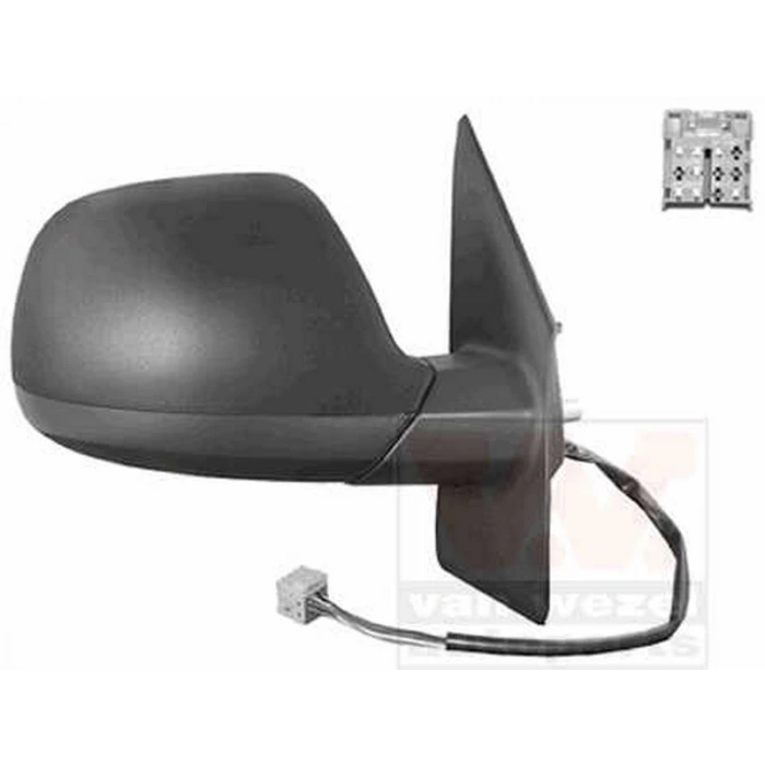 Volkswagen T5,5 Amarok 2010 2015 Ayna Kapağı Sağ Sıyah (Oem No:7E1857528F)