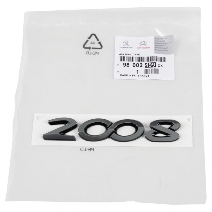 2008 Yazı Psa 2008 B.M 2013- (Oem No: 98002499Dx)