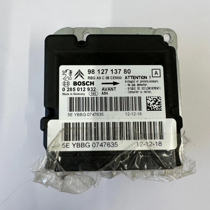 Airbag Beyni  Psa 2008 B.M 2011- (Oem No: 9812713780)
