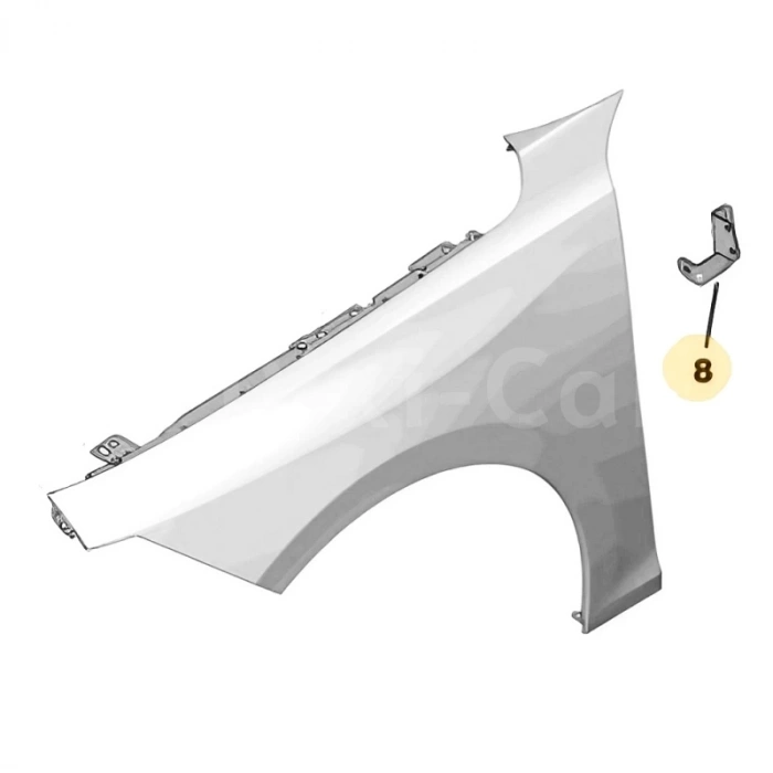 Çamurluk Baglantı Ayak Psa 308 (P5) B.M 2021- (Oem No: 9831893280)