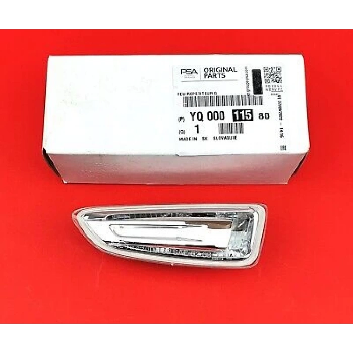 Çamurluk Sinyali Sol Opel Astra J Astra K Insıgnıa B Grandland X Crossland X Zafıra C Bm 10- (Oem No: Yq00011580)