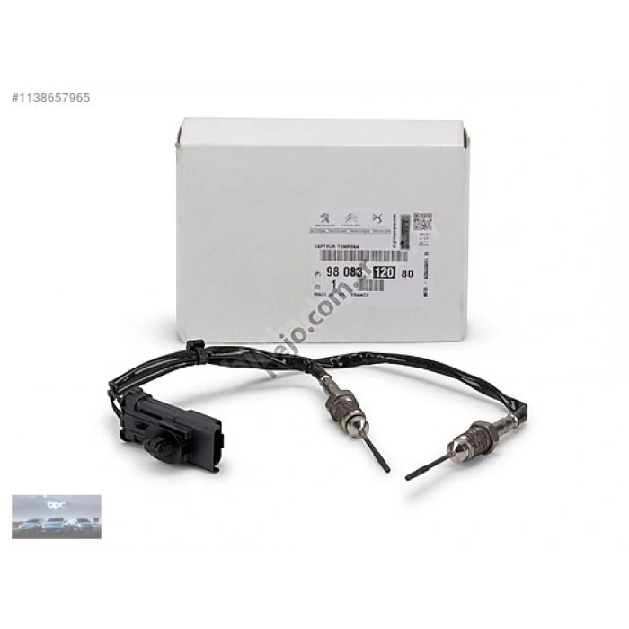 Egzos Sıcaklık Sensörü Psa 208/301/308/Partner B.M 09- (Oem No: 9808312080)