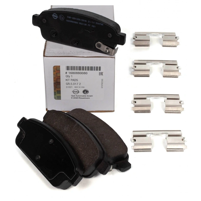 Fren Balatası Arka 15 Inch 268 Mm Dıskler İçin Psa Astra J Mokka Cruze Aveo Trax A13Dte A14Net A16Xer 09- (Oem No: 1680880080)