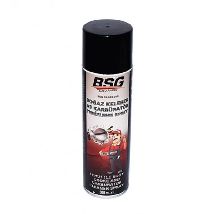 Gaz Kelebegı & Karbüratör Temızleme Spreyı 500 Ml - ( Paket Adedı / 24 Lük ) Unı Bm Bm Bm (Oem No: Bsg 99-999-049)