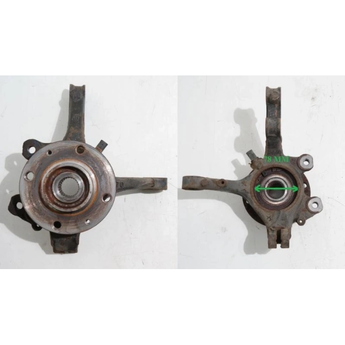 Ön Aks Taşıyıcı : Sol Porya Ve Bılya Ile Tekerlek Aks Pımı Çap 78 Opel Corsa F Bm 20- (Oem No: 9826878080)