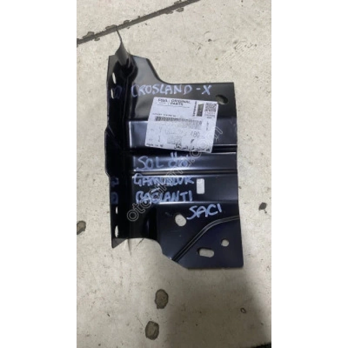 Ön Çamurluk Baglantı Sacı : Sol Opel Crossland Bm 17- (Oem No: Yq00349480)