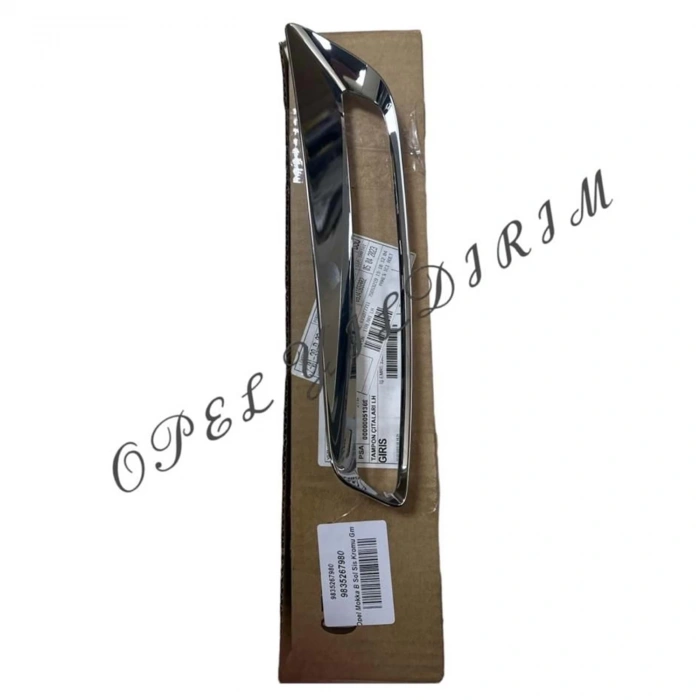 Ön Tampon Sol Cıta Kromajlı Opel Mokka Bm Bm (Oem No: 9835267980)
