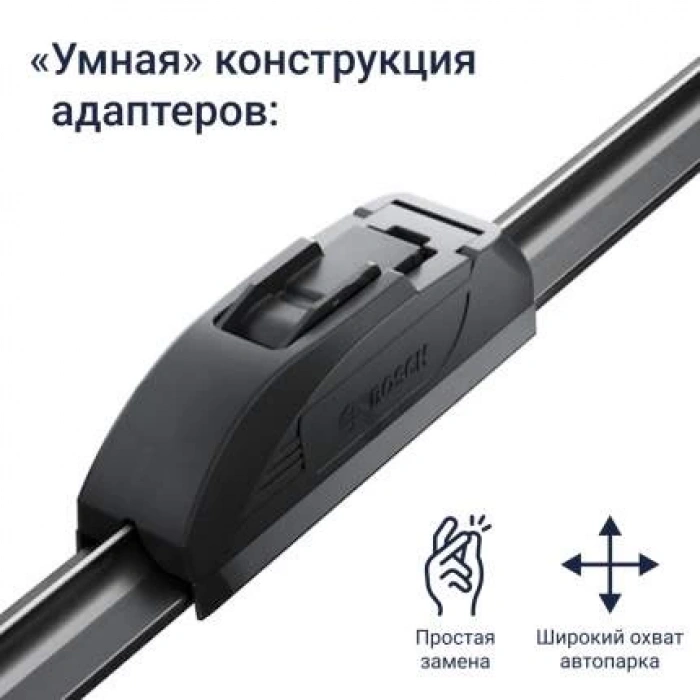 Silecek Süpürgesı Ön 500 Mm Fıat Nıva Iı Prıora Samara Bm 88-06 (Oem No: Bch 3397008535)