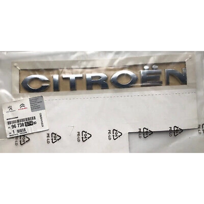 Yazı Cıtroen C4 Pc Psa Peugeot 97-00 (Oem No: 9673867480)