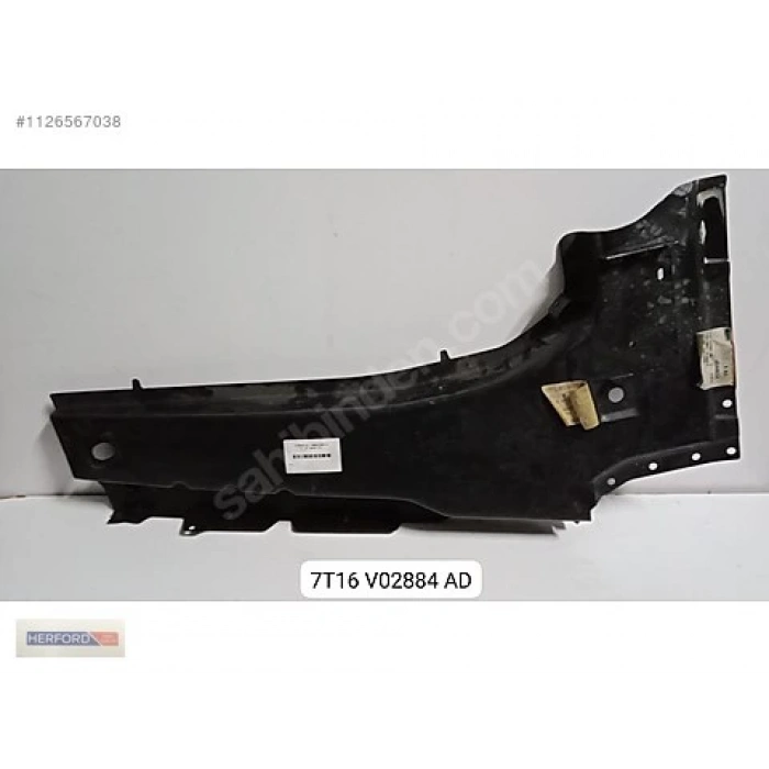 Ön Çamurluk Destek Sacı Sag Ford Connect Bm 02- (Oem No: 7T16 V02884 Ad)