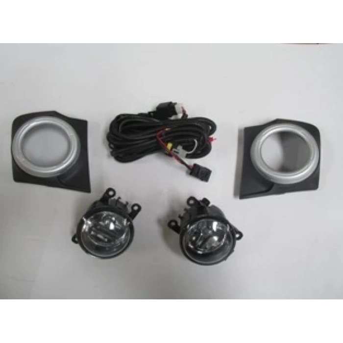 Mitsubishi L200 2015-2018 Pickup Sis Lambası Sağ - Sol Set Lamba Kapağı - Role - Düğme Komple (Oem No: 141-1009)