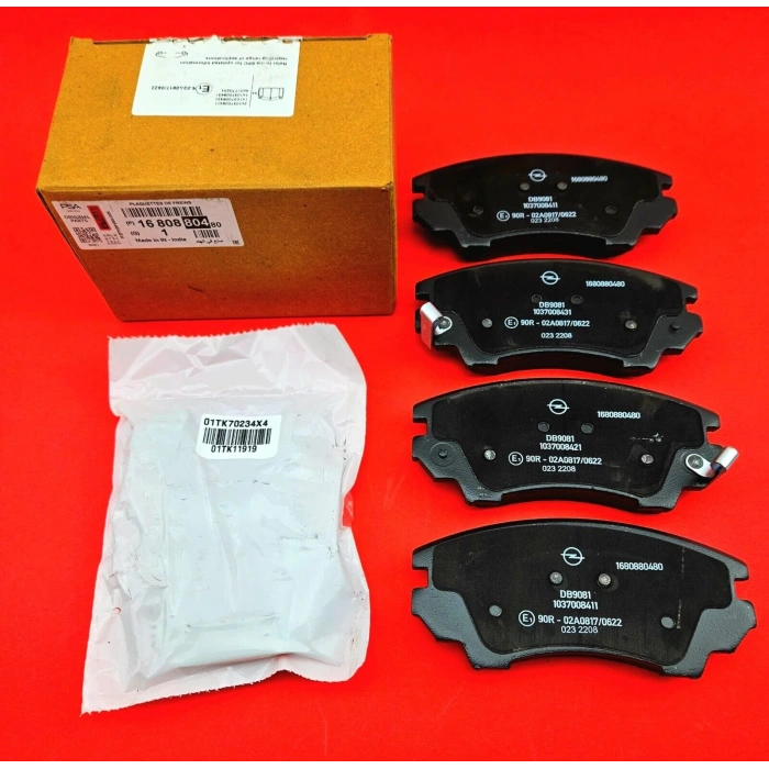 Fren Balatası Ön 17 Inch 321 Mm Dıskler Içın Psa Insıgnıa A Astra J Cascada Zafıra C A14Net B14Net A16Xer A16Xht A16Let B16Dtl B16Dth A20Dth A20Nht A28Net 09- (Oem No: 1680880480)