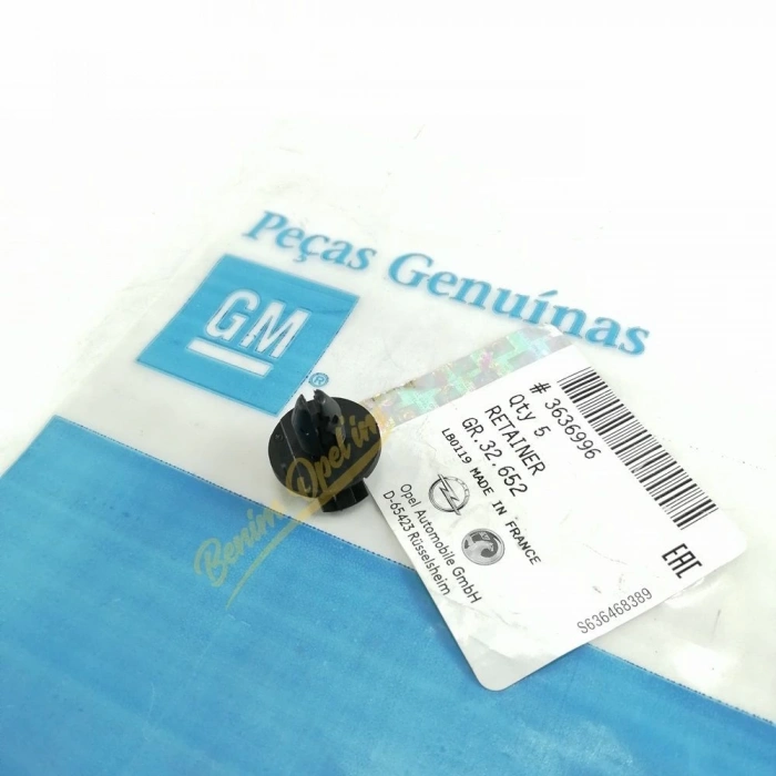 Çamurluk Davlumbaz Ve Kaput Izolasyon Klıpsı Opel Crossland X Grandland X Combo E Bm 18- (Oem No: 1609267380)