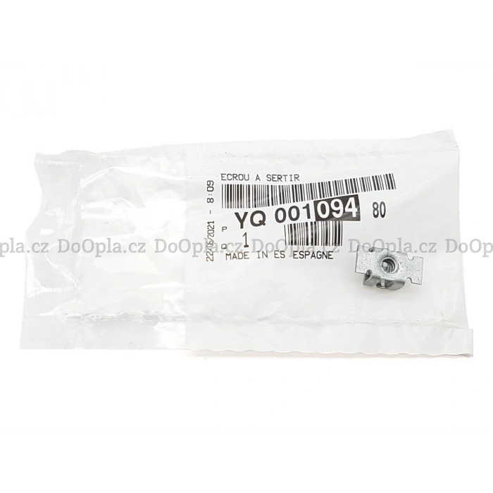 Far Ayar Somunu M4.2 Opel Astra J Mokka Zafıra C Cruze Bm 10- (Oem No: Yq00109480)