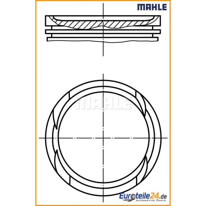Piston Segmanlı Astra J 1.4 Turbo A14Net 72.5Mm 050 (Oem No: 011Pı00112002)