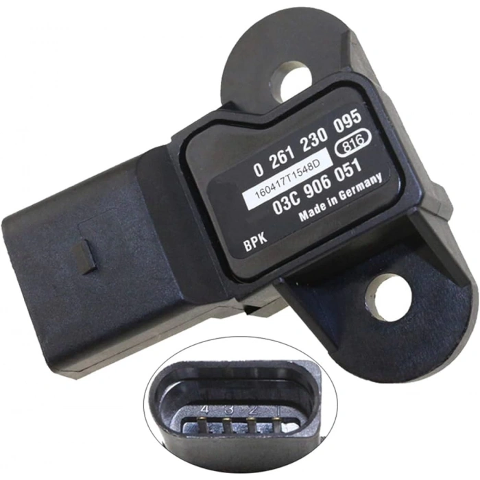 Sensör Yakıt Basınç Golf5 / Golf6 / Jetta / Passat / A3 / Leon 04Sonrası Bag-Blf-Blp-Blr 1.6 Fsi-2.0 Fsi (Oem No: 03C906051)
