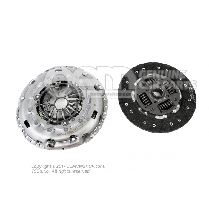 Debrıyaj Setı 624347409 ( Rulmansız ) Vw Amarok Cdba-Cnfa-Cnfb-Cdca-Cnea 2,0 Tdı 10- (Oem No: 03L141016M)