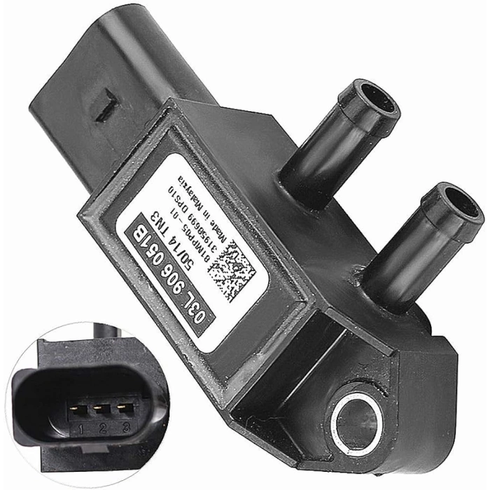 Basınç Sensörü 6Pp 009 409-161 / 3Dps0002 Vw Golf7-Crafter-A4-Jetta-Passat Caga-Caha-Ckub-Clha-Clhb-Crkb 1,6 Tdı-2,0 Tdı 08- (Oem No: 03L906051B)