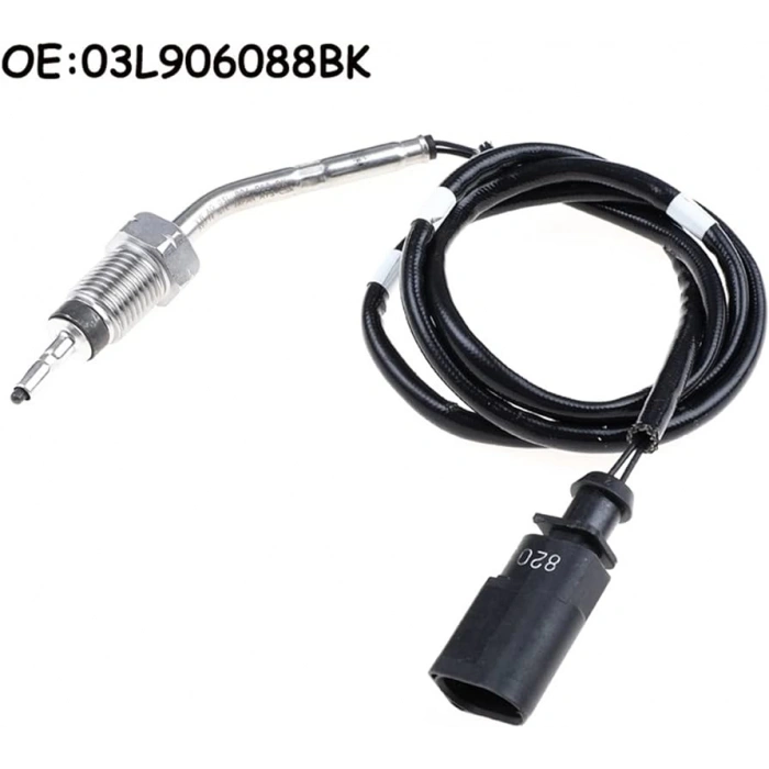 Sensör Egzoz Sıcaklık Polo / Fabia / İbiza / Roomster 09-15 Caya-Cayb-Cayc (Turbo Öncesi) (Oem No: 03L906088Bk)