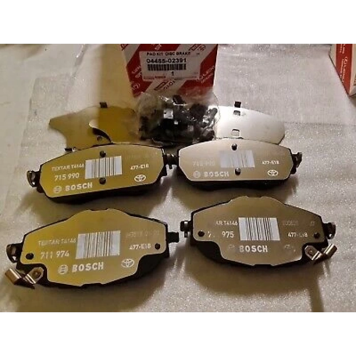 Fren Balatası Ön . Japon Corolla (E18) : Aurıs (E18) 13-18 1.33:1.6:1.4 D4D 13-18 (Oem No: 04465-02391)