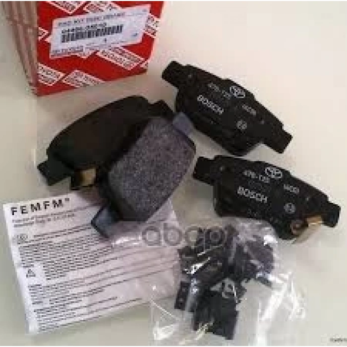 Fren Balatası Arka . Japon Avensis (T25) : Verso (R1) 04-08 1.6:1.8:2.0:2.0 D4D 03-08 (Oem No: 04466-05010)