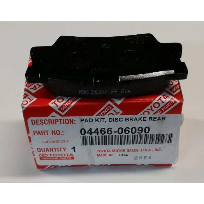 Fren Balata Rav406-15 / Camry 06-11 / Yarıs 06Sonrası Disk Arka Eco (Oem No: 04466-06090)