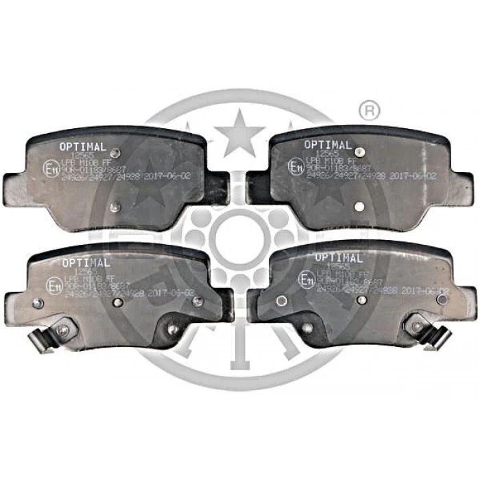 Fren Balata Corolla 10-19 Verso Disk Arka (Oem No: 04466-0F011)