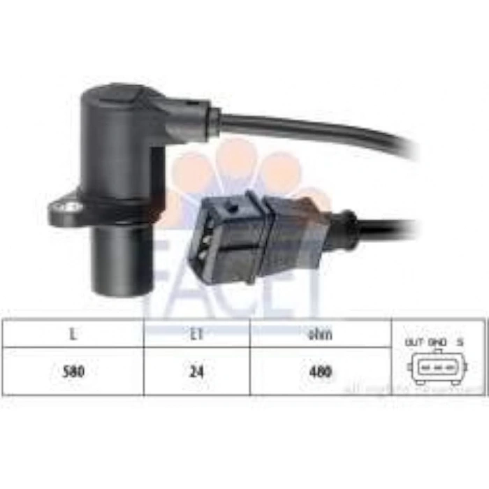 Sensör Krank Devir Passat / A4 / A6 97-00 Adp-Adr-Apt-Aeb-Apu 1.6-1.8-1.8 T (Oem No: 050906433)