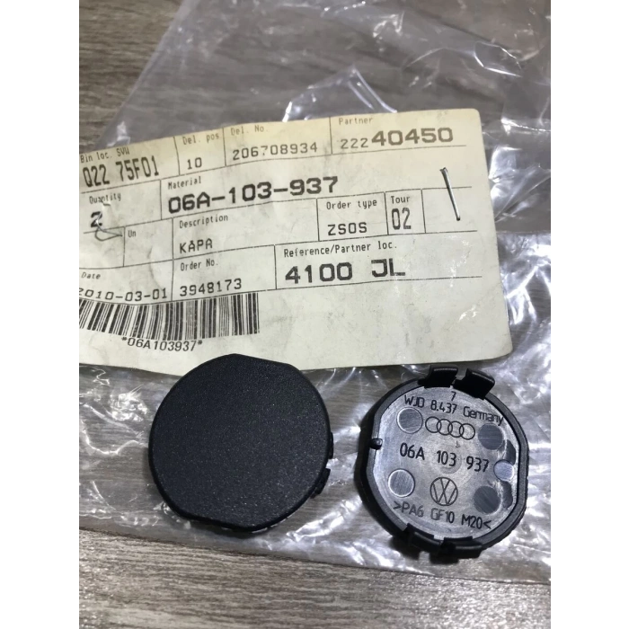 Golf4 Bora A3 Toledo 1997 2004 Motor Muhafaza Kapak Tapası 2 Tırnak (Oem No:06A103937)