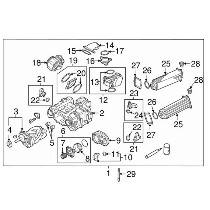 Krank Devir Sensörü  Vw A3-A4-A5-A6-Q3-Q5 Bzb-Cdhb-Cdlb-Cdnc 1,8 Tfsı-2,0 Tfsı 08- (Oem No: 06E906401)
