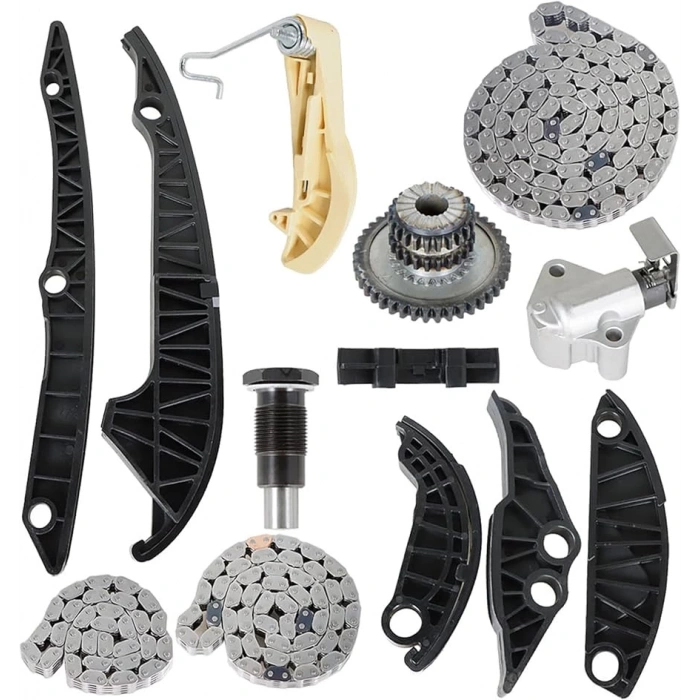 Eksantrık Zıncır Setı 5 Parça Vw A3-A4-A5-A6-Q3-Q5 Bzb-Caba-Cdna-Cdnb-Cdnc-Caeb-Cfka-Ccza-Cdaa-Cdha-Cdhb 1,8 Tfsı-2,0 Tfsı 08- (Oem No: 06K109158Ad)