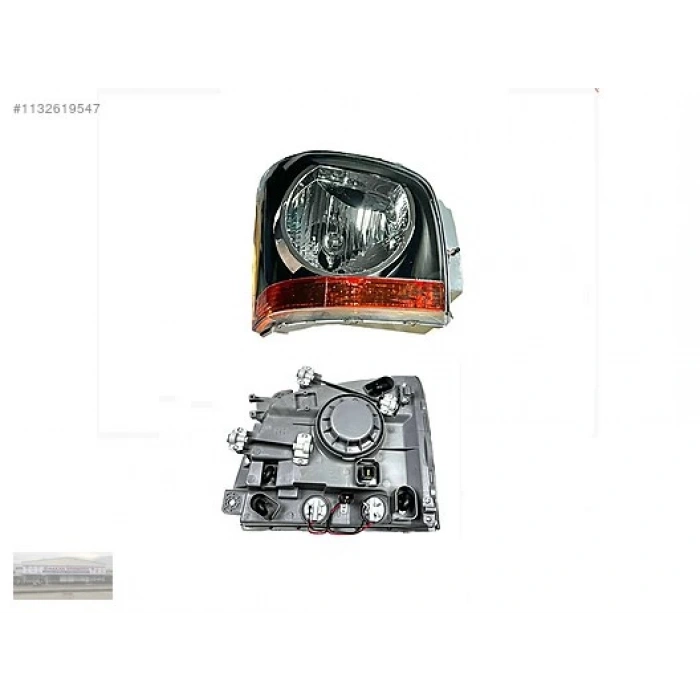 Kia Bongo 2002-2005 Far Elektrikli Siyah Sağ (Oem No: - )