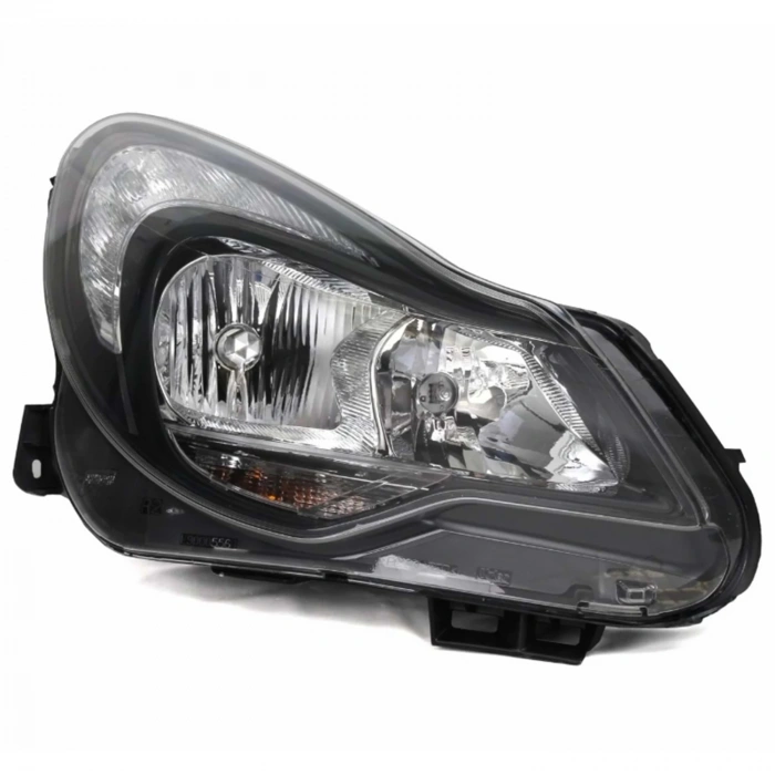 Far Sağ Makyajlı Sıyah Tanım A3W Opel Corsa D Bm 12- (Oem No: 1216833)