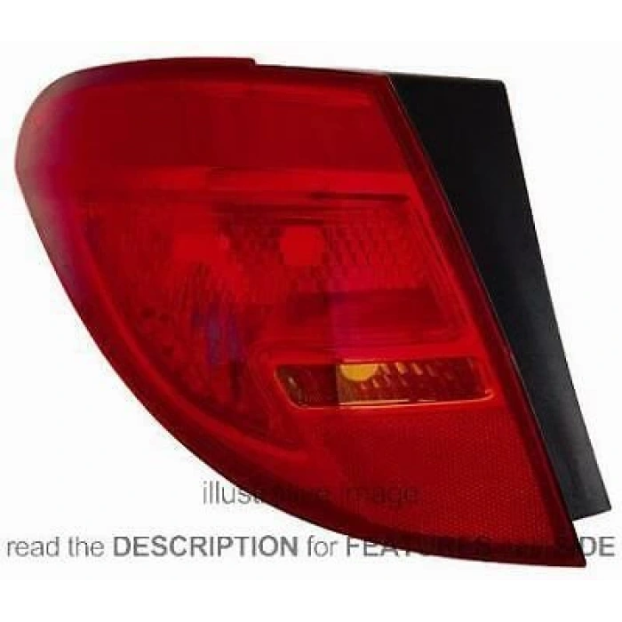 Stop Lambası Sol Opel Merıva B Bm 10- (Oem No: 1222233)
