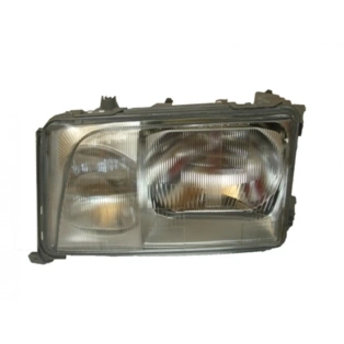 1993-1995 Mercedes E Class W124- Far Lambası Sol Vakum Ayarlı-5Pinli (H4-H3) (Ayfar) (Adet) (Oem No:1248209359)