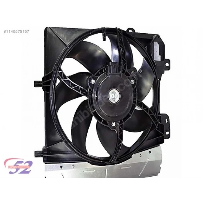 Fan Radyatör C Elysee 12Sonrası / 301 12Sonrası / 207 06-12 / 208 12Sonrası / C3 02-09 / C3 Iı 09-16 / 1.6 Hdı-1.4 Hdı-1.6-1.4-1.2 Vtı-1.4 Vtı-1.6 Vtı Davlumbazlı 100 Watt (Oem No: 1253P8)