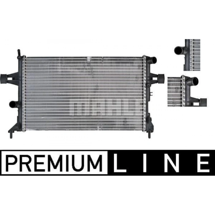 Radyatör Su Astra G / Zafıra A Z14Xe-Z16Xe-X16Xel-X18Xe-Z22Se M-T 26Mm Brazıng (Oem No: 1300257-1300214-1300189)