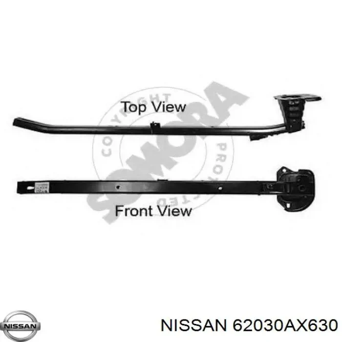 Nissan Micra 2002-2005 Tampon Demiri Ön İç K12 (Oem No: 1304Dmt2004191)