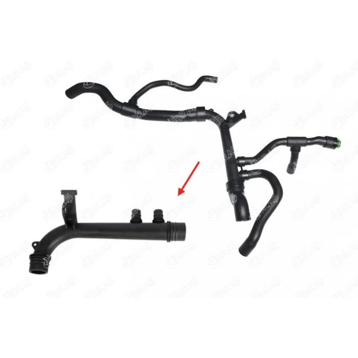 Hortum Radyatör Alt Vectra B 1.6 Xel 95-02 (Oem No: 1336127)