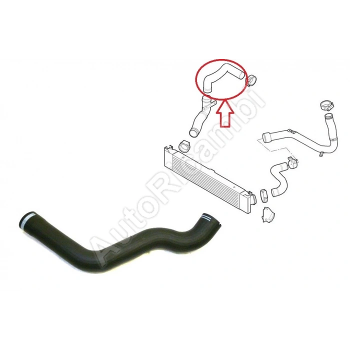 Hortum Turbo Ducato Iıı / Boxer Iıı / Jumper Iıı 3.0 Jtd 150 160 Hp (Oem No: 1350778080)