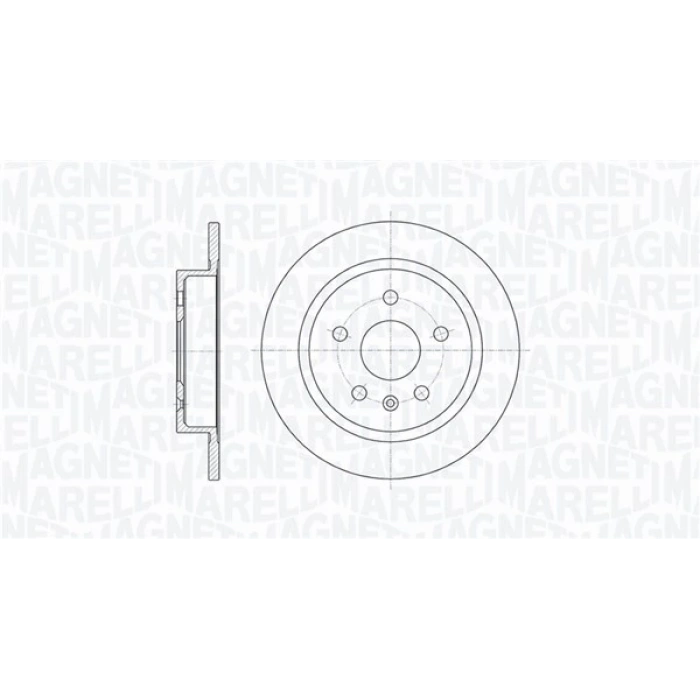 Fren Diski Insıgnıa A 08-18 / Arka Düz 292-5 (Set) (Oem No: 13582356)